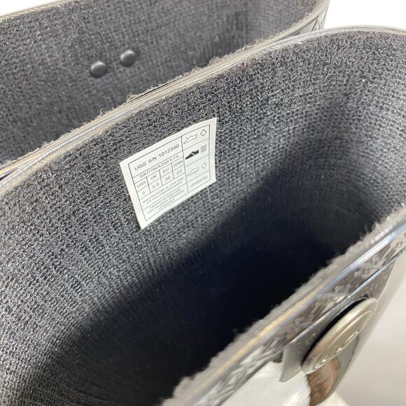 UGG Shaye Rain Boot Black Shiny Rubber Women’s Size 5 NWOB - Picture 8 of 10